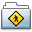 Public Folder Graphite Smooth Icon 32x32 png